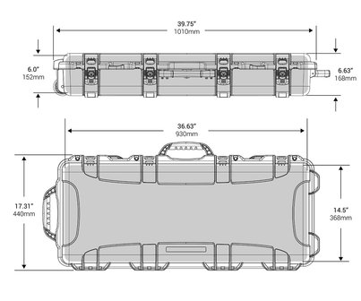 Nanuk 985 Olive AR15