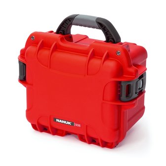 Nanuk 908 Rood met Plukschuim