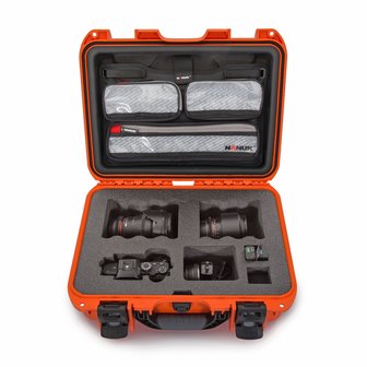 Nanuk 920 Oranje voor Sony A7R, A7S en A9