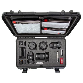 Nanuk 935 Zwart DSLR met Lid Organizer