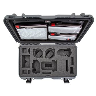 Nanuk 935 Graphite DSLR met Lid Organizer