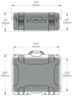 Nanuk 930 Zwart Pro Photo Kit