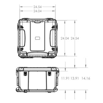 Nanuk 970 Noir Vide