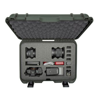 Nanuk 925 Olive DSLR met Foam