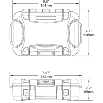 Nanuk Nano 320 Wit