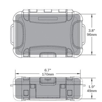 Nanuk Nano 330 Doorzichtig