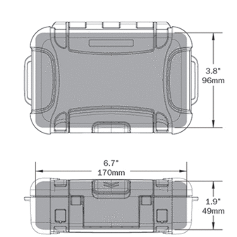 Nanuk Nano 330 Rood