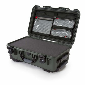 Nanuk 935 Olive met Plukschuim en Lid Organizer