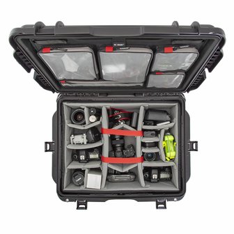 Nanuk 955 Zwart Pro Photo Kit