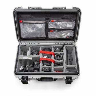 Nanuk 935 Zilver Pro Photo Kit