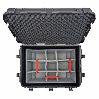 Nanuk 975W Black with Padded Dividers