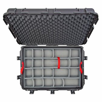 Nanuk 975T noir avec diviseurs rembourr&eacute;s