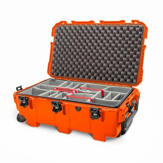 Nanuk 962 Orange avec Diviseurs rembourr&eacute;s