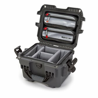 Nanuk 908 Graphite Pro Photo Kit