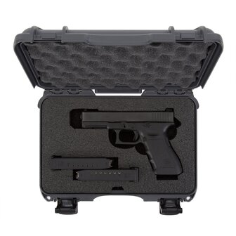 Nanuk 909 Graphite voor Glock Pistool