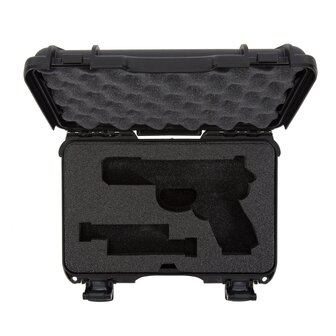 Nanuk 909 Graphite voor Glock Pistool