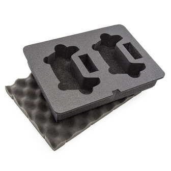 Nanuk Foam insert voor Nanuk 910 voor 2 PS5 Controllers