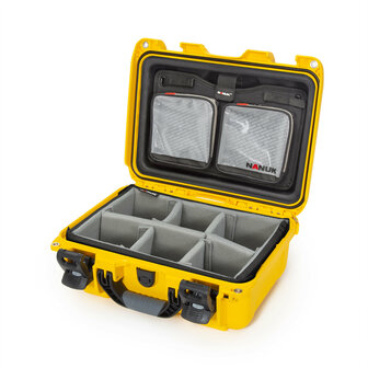 Nanuk 915 Geel Pro Photo Kit