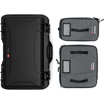 Nanuk 935 Zwart Pro Photo Kit met N-Cubik 13S en 13M