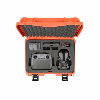 Nanuk 915 Drones Koffer Oranje Waterdicht IP67 voor DJI Mini 5 Pro Fly More
