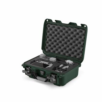 Nanuk 915 Olive Drones Koffer voor DJI Mini 5 Pro Fly More, Waterdicht IP67, Lichtgewicht NK-7 Hars