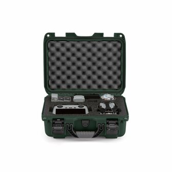 Nanuk 915 Olive Drones Koffer voor DJI Mini 5 Pro Fly More, Waterdicht IP67, Lichtgewicht NK-7 Hars