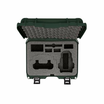 Nanuk 915 Olive Drones Koffer voor DJI Mini 5 Pro Fly More, Waterdicht IP67, Lichtgewicht NK-7 Hars