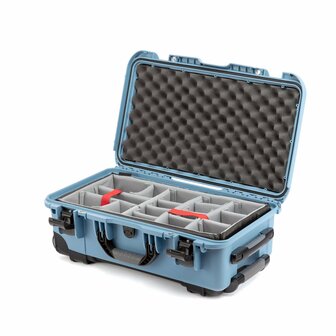 Nanuk 935 Koffer Cyan Lichtgewicht NK-7 Hars Waterbestendig IP67 Met Vakverdelers 559x356x229 mm