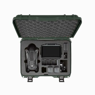 Nanuk 925 DJI Mavic 4 Pro Creator Combo Koffer Olive Lichtgewicht NK-7 Hars Waterbestendig IP67