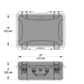 Nanuk 940 Zwart DJI Ronin-M