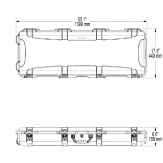 Nanuk 995 Lichtbruin Leeg