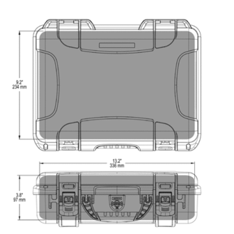 Nanuk 910 DJI OSMO Graphite