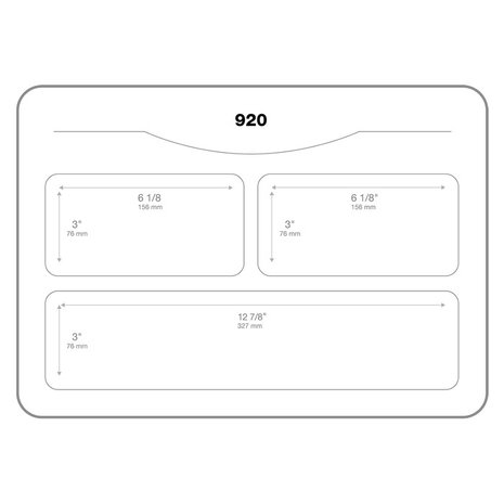 Nanuk Lid Organizer voor de Nanuk 920