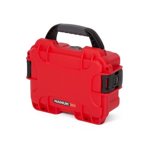 Nanuk 903 Rood met Plukschuim