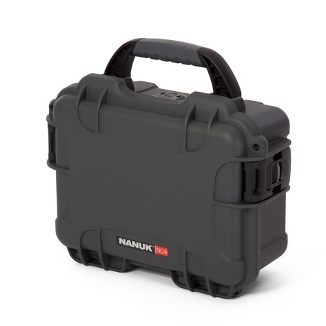 Nanuk 904 Graphite met Plukschuim