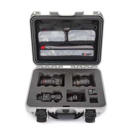 Nanuk 920 Zilver voor Sony A7R, A7S en A9