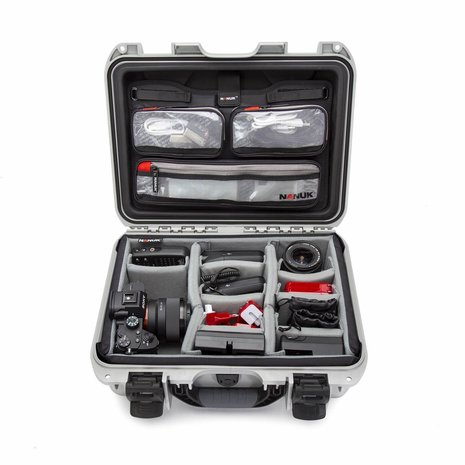 Nanuk 920 Zilver Pro Photo Kit