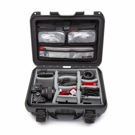 Nanuk 920 Graphite Pro Photo Kit