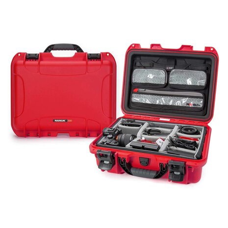 Nanuk 920 Rood Pro Photo Kit