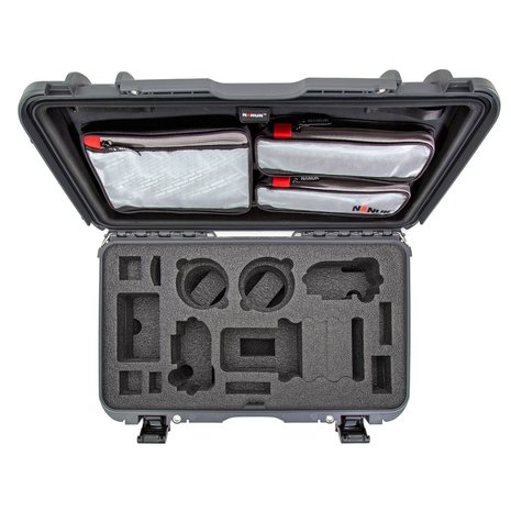 Nanuk 935 Graphite DSLR met Lid Organizer