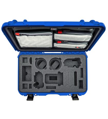 Nanuk 935 Blauw DSLR met Lid Organizer