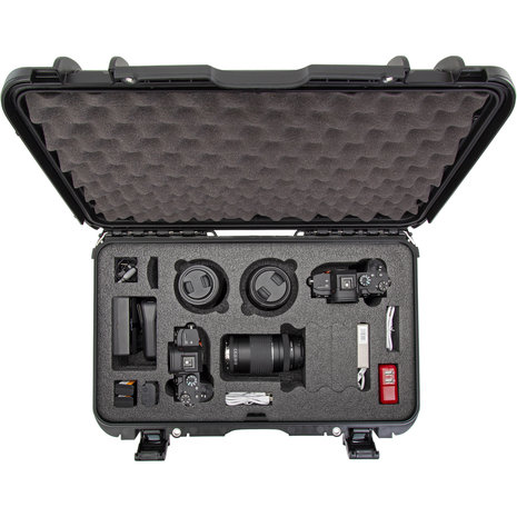 Nanuk 935 Zwart DSLR met Foam