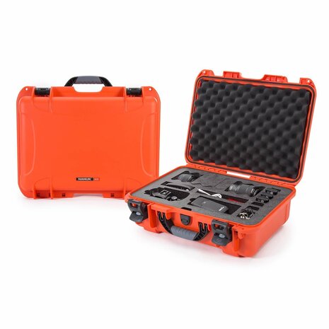 Nanuk 925 Oranje DSLR met Foam