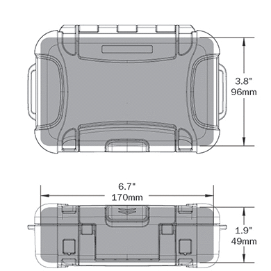 Nanuk Nano 330 Zwart