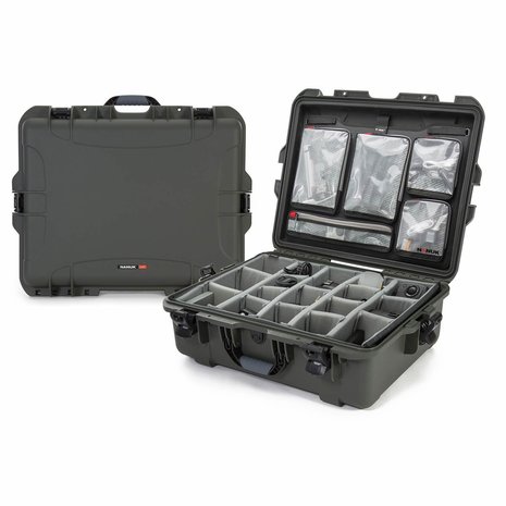 Nanuk 945 Olive Pro Photo Kit