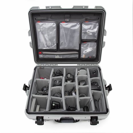 Nanuk 945 Zilver Pro Photo Kit