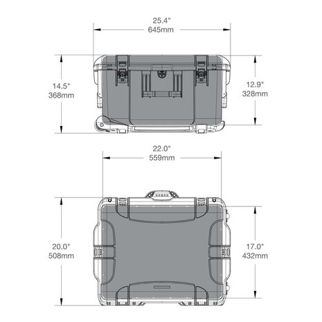 Nanuk 960 Graphite Pro Photo Kit