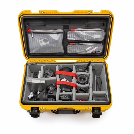 Nanuk 935 Geel Pro Photo Kit