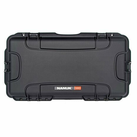 Nanuk 980 Zwart met Vakverdelers