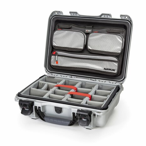 Nanuk 923 Zilver Pro Photo Kit